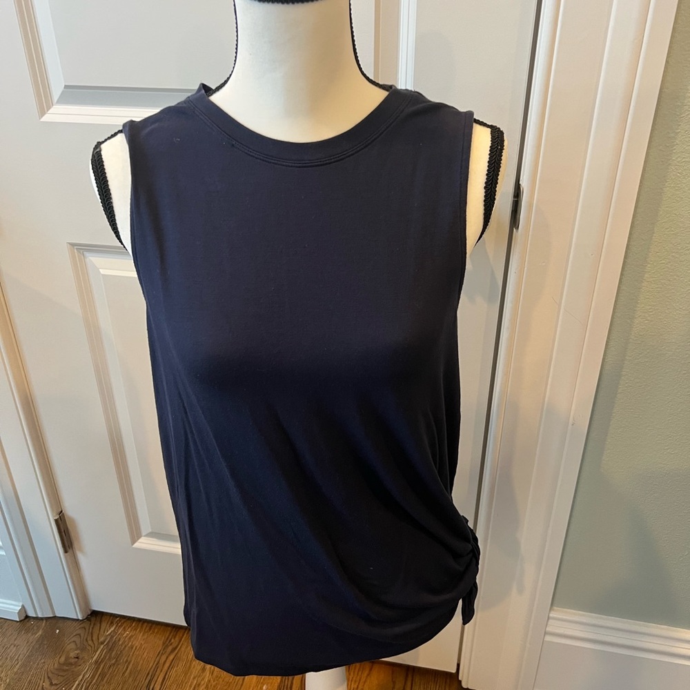 Athleta, navy, M, side tie